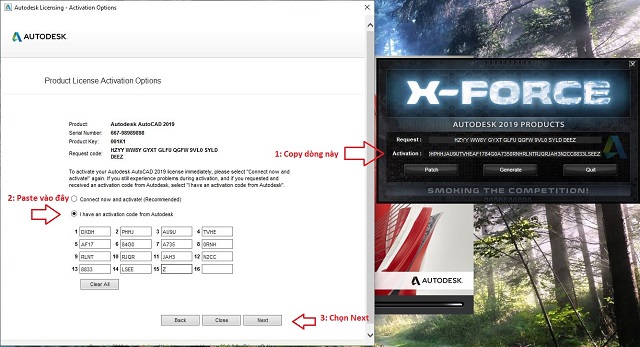 Hướng dẫn chi tiết các bước bẻ khóa AutoCAD 2019 