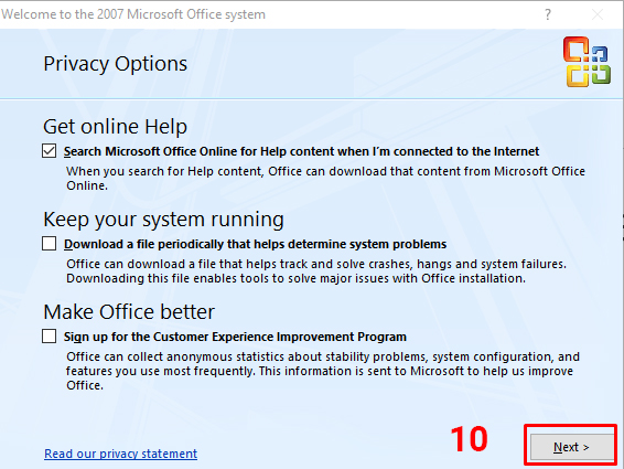 Tải Microsoft Office 2007 