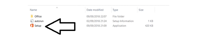 cho chạy file setup